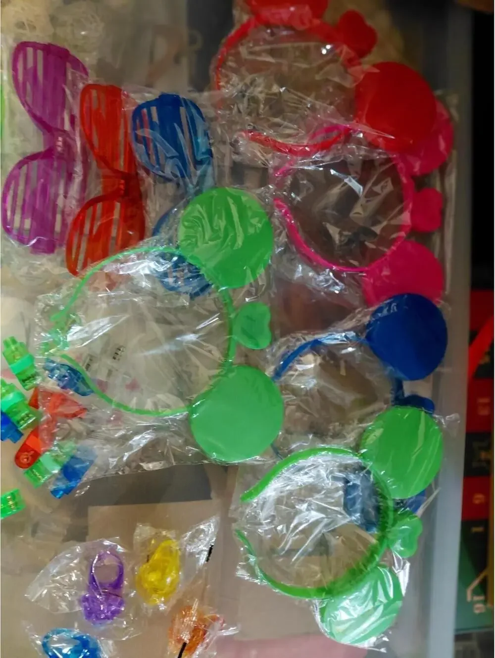 Headband glasses ring party pack light up